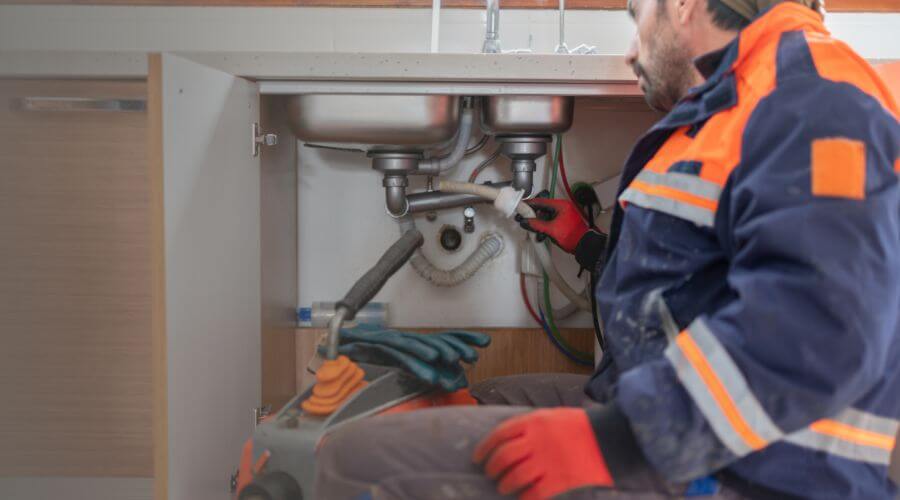 Professional slab leak plumber services in Ludington, MI